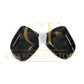 M5 Style Pre-Preg Carbon Fibre Replacement Mirror Covers for BMW G60 5 Series LHD 23-Present-Carbon Factory