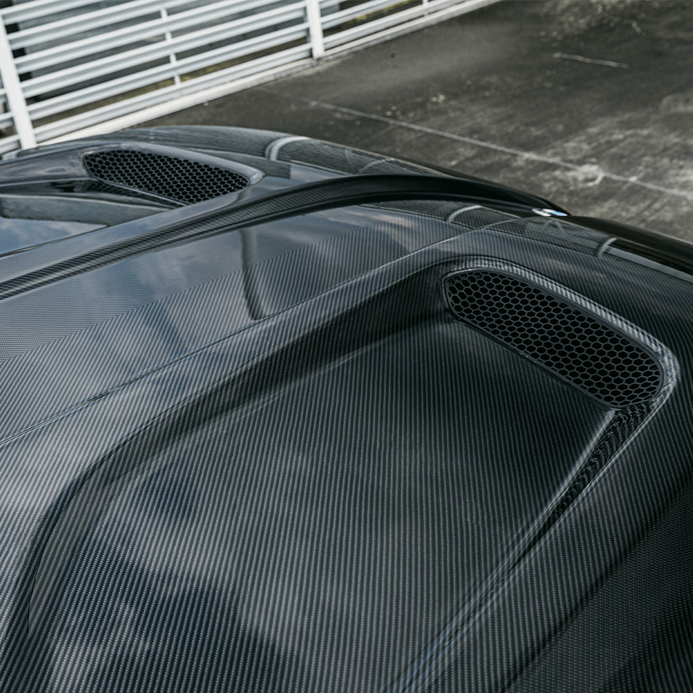 SQ Style Pre-Preg Carbon Fibre Bonnet for BMW G90 G99 M5 & G60 5 Series 24-Present - Carbon Factory