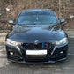 MAD Style Gloss Black Front Splitter for BMW F30 F31 3 Series M Sport 12-19-Carbon Factory
