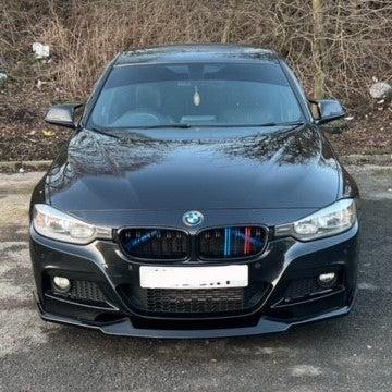 MAD Style Gloss Black Front Splitter for BMW F30 F31 3 Series M Sport 12-19-Carbon Factory