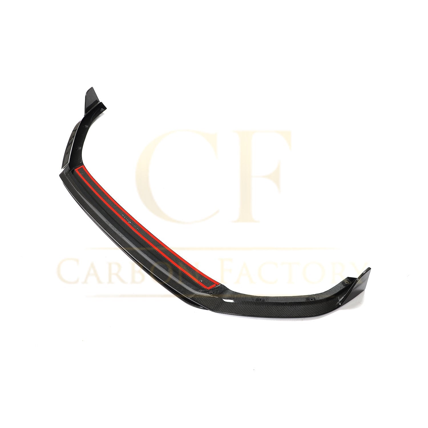 MK Style Carbon Fibre Front Splitter for VW Golf MK7.5 GTI 18-20-Carbon Factory