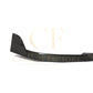 MK Style Carbon Fibre Front Splitter for VW Golf MK7.5 GTI 18-20-Carbon Factory