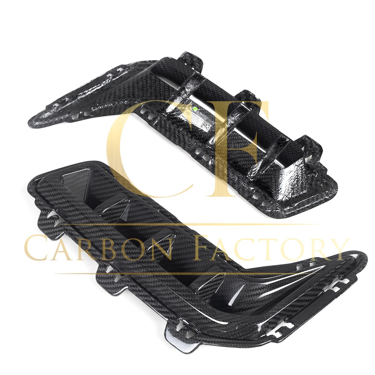 MP 2 Style Pre-Preg Carbon Fibre Front Vents for BMW G05 X5 LCI 23-25-Carbon Factory
