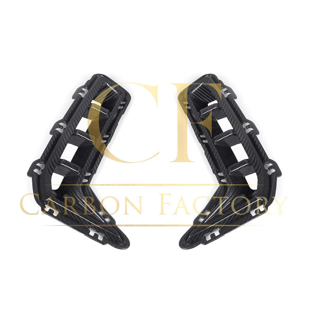 MP 2 Style Pre-Preg Carbon Fibre Front Vents for BMW G05 X5 LCI 23-25-Carbon Factory