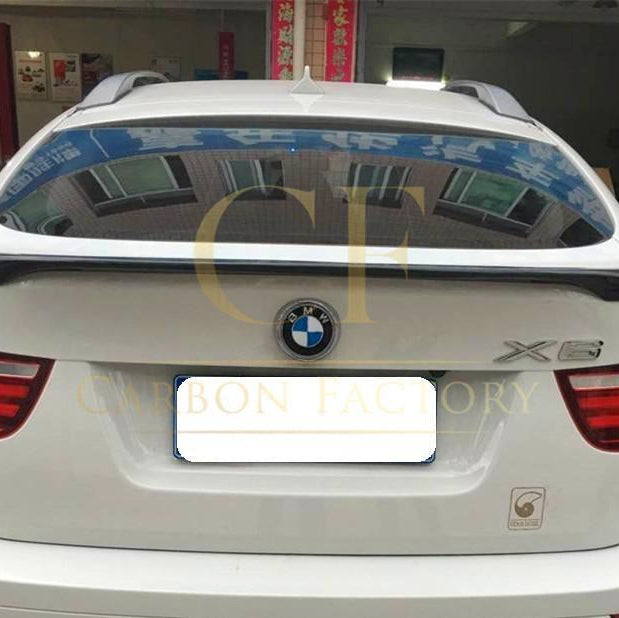 MP B Style Carbon Fibre Boot Spoiler for BMW E71 X6 09-14 - Carbon Factory