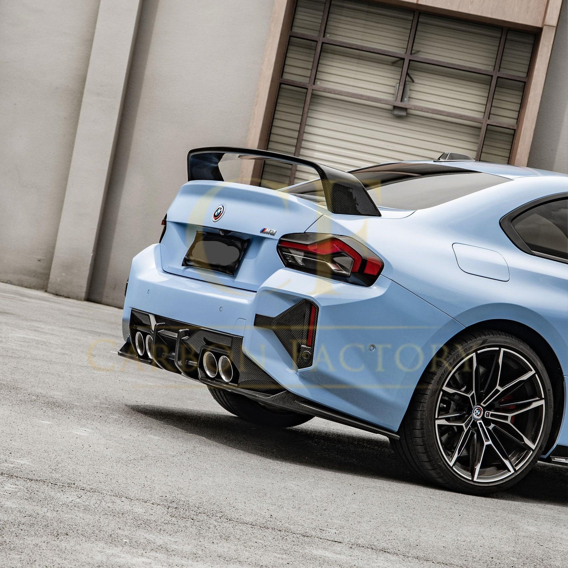 MP Style 2 Pre-Preg Carbon Fibre Boot Spoiler for BMW G87 M2 G42 2 Series 23-Present-Carbon Factory