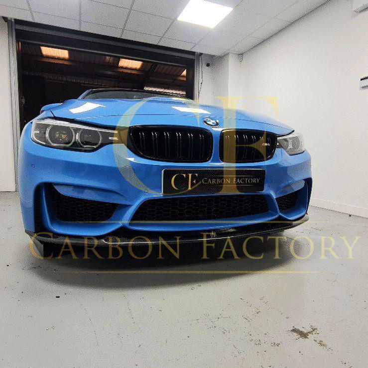 MP Style (Bottom Piece) Carbon Fibre Front Splitter Bottom for BMW F80 M3 F82 F83 M4 14-20-Carbon Factory