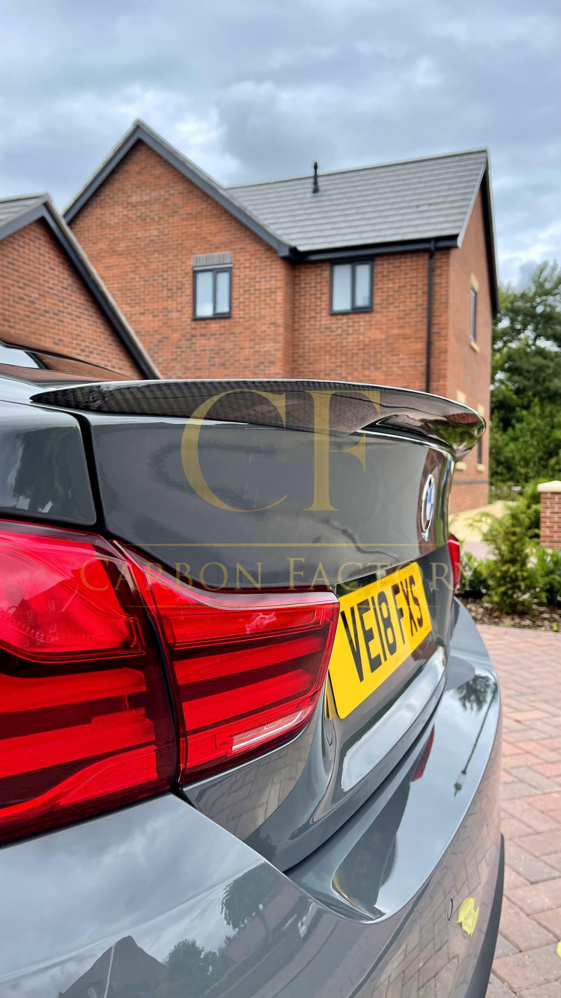 MP Style Carbon Fibre Boot Spoiler for BMW 4 Series F32 Coupe 14-20-Carbon Factory