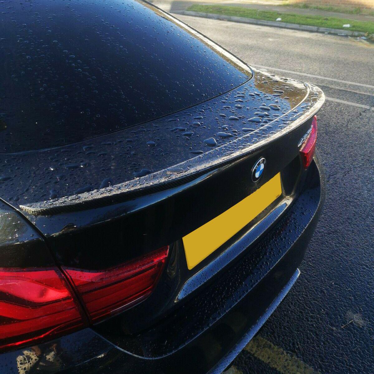 MP Style Carbon Fibre Boot Spoiler for BMW 4 Series F36 Gran Coupe 14-20-Carbon Factory