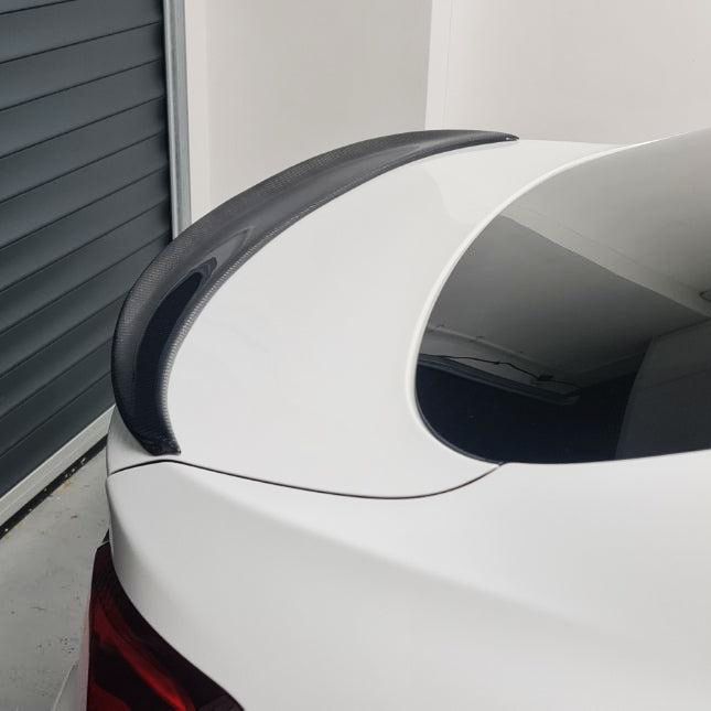 MP Style Carbon Fibre Boot Spoiler for BMW 4 Series F36 Gran Coupe 14-20-Carbon Factory