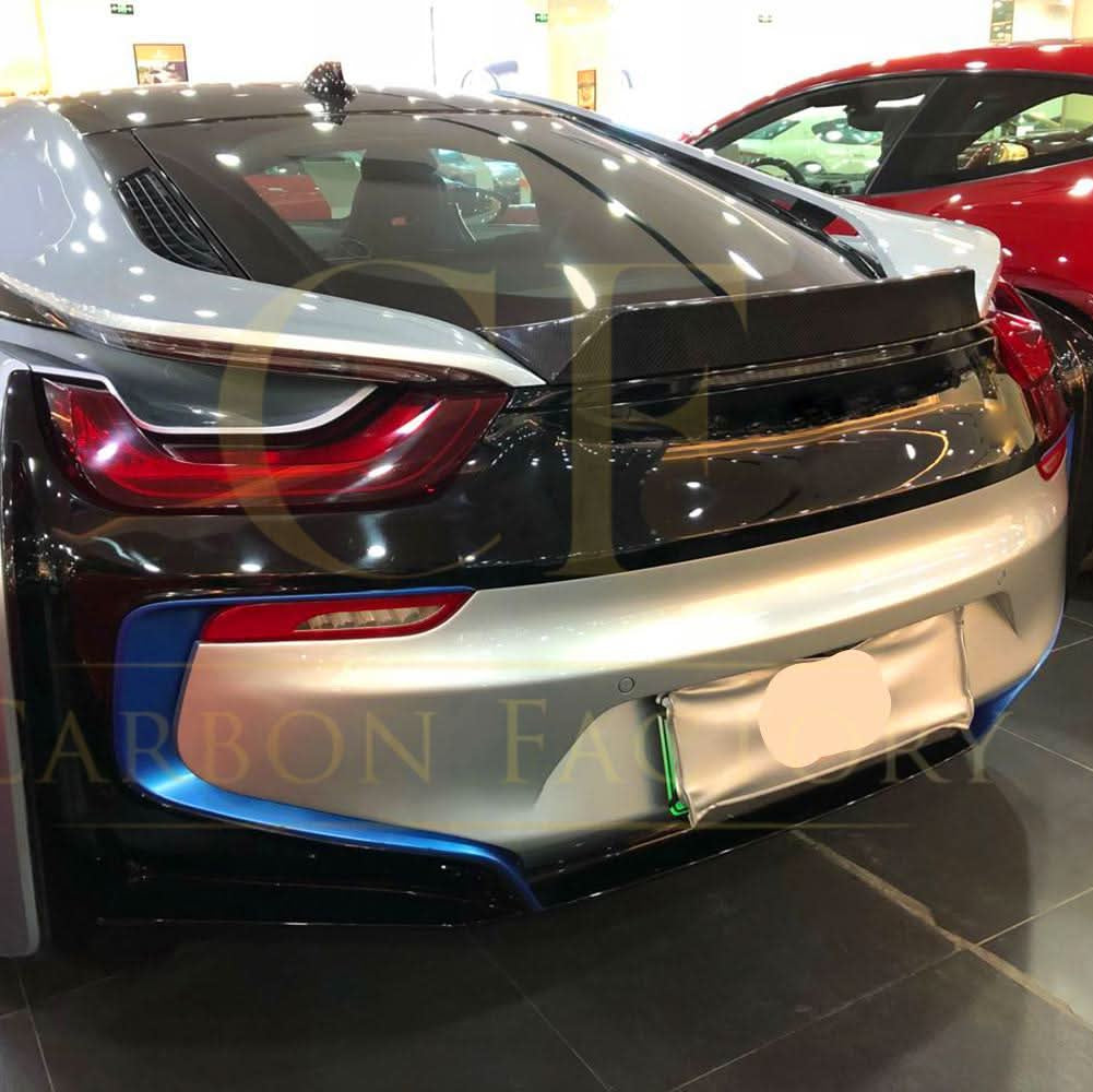 MP Style Carbon Fibre Boot Spoiler for BMW i8 14-18 - Carbon Factory