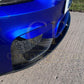MP Style Carbon Fibre Front Splitter 3 Pieces Design for BMW F80 M3 F82 F83 M4 14-20-Carbon Factory
