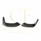 MP Style Carbon Fibre Front Splitter Covers for BMW F80 M3 F82 F83 M4 14-20-Carbon Factory