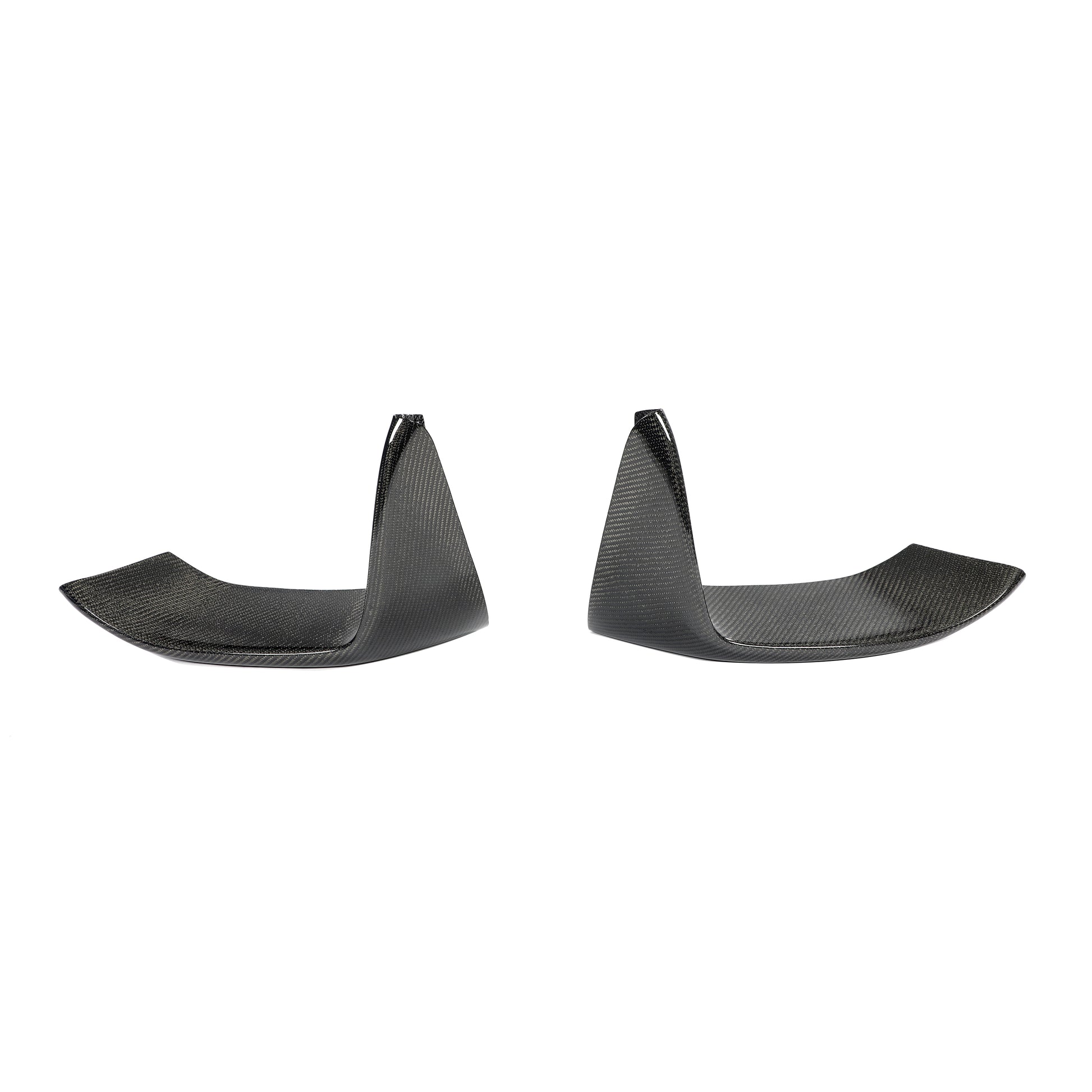 MP Style Carbon Fibre Front Splitter Covers for BMW F80 M3 F82 F83 M4 14-20-Carbon Factory