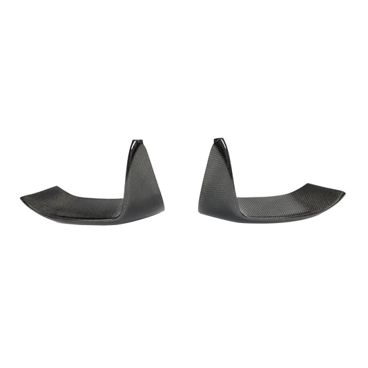 MP Style Carbon Fibre Front Splitter Covers for BMW F80 M3 F82 F83 M4 14-20-Carbon Factory