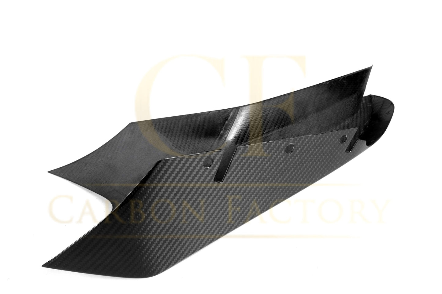MP Style Carbon Fibre Front Splitter Covers for BMW F90 M5 Pre-LCI 17-20-Carbon Factory