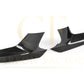 MP Style Carbon Fibre Front Splitter Covers for BMW F90 M5 Pre-LCI 17-20-Carbon Factory