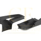 MP Style Carbon Fibre Front Splitter Covers for BMW F90 M5 Pre-LCI 17-20-Carbon Factory