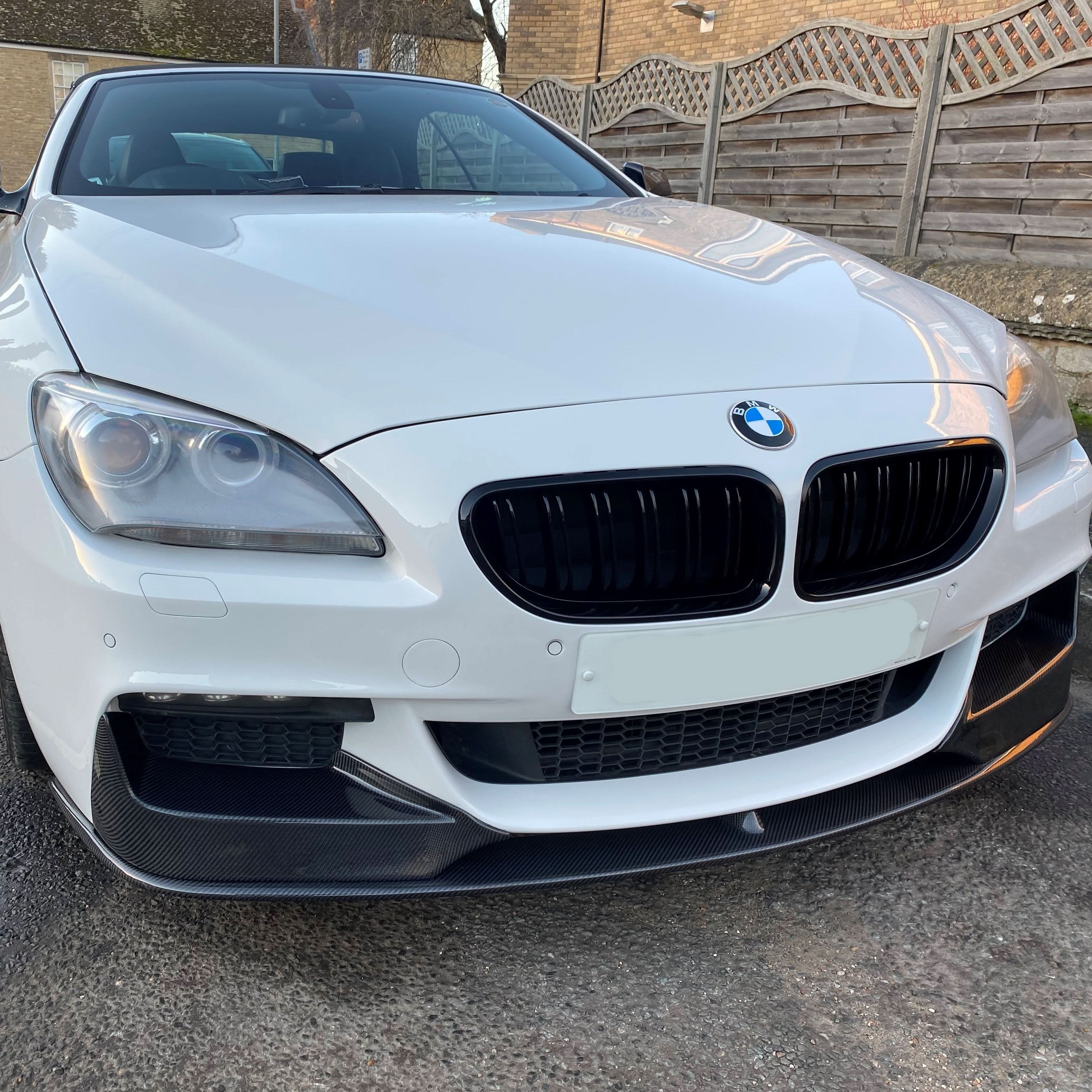 MP Style Carbon Fibre Front Splitter for BMW F06 F12 F13 6 Series 11-18 - Carbon Factory