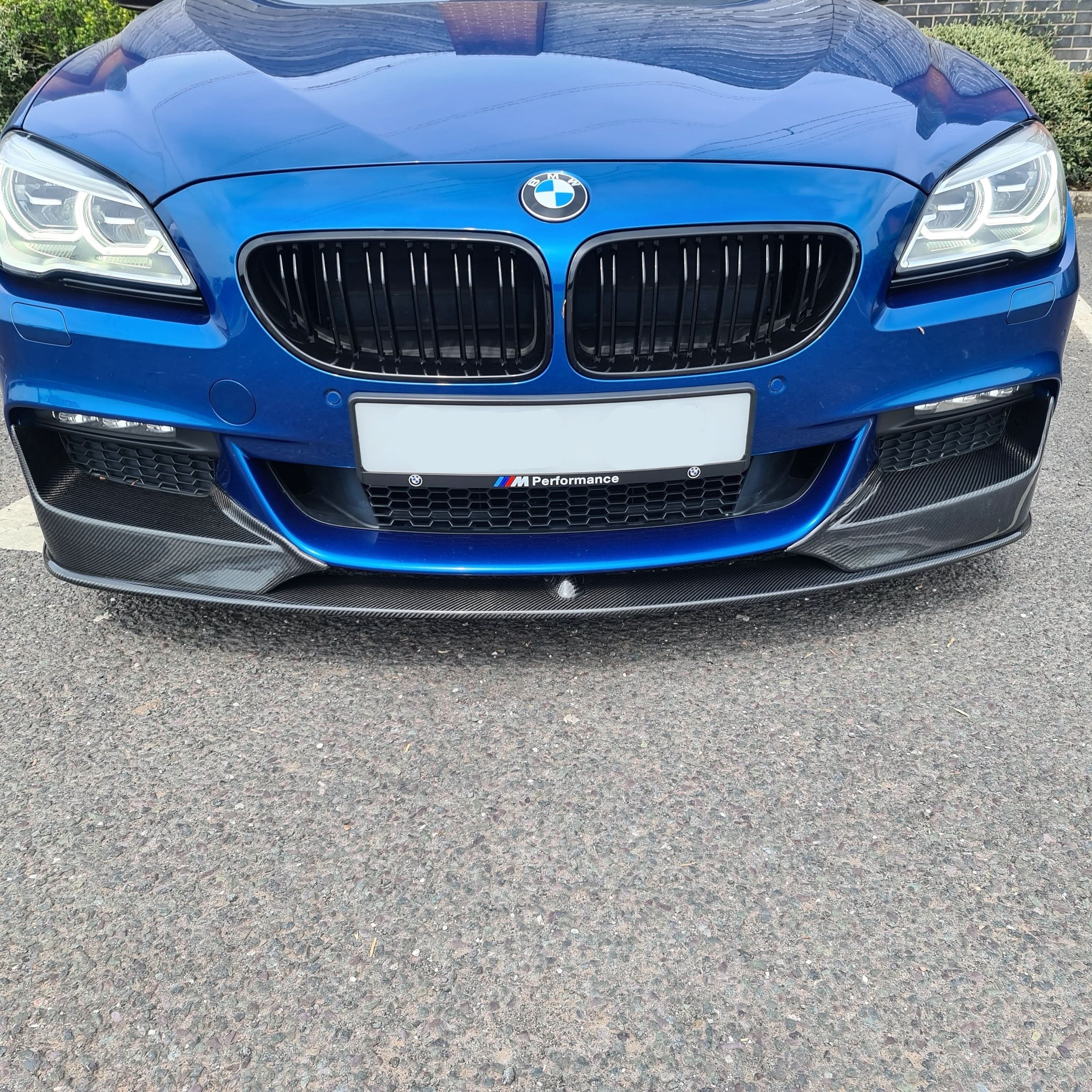 MP Style Carbon Fibre Front Splitter for BMW F06 F12 F13 6 Series 11-18 - Carbon Factory