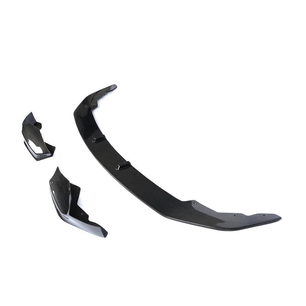 MP Style Carbon Fibre Front Splitter for BMW F20 1 Series M Sport Saloon model 19-20-Carbon Factory