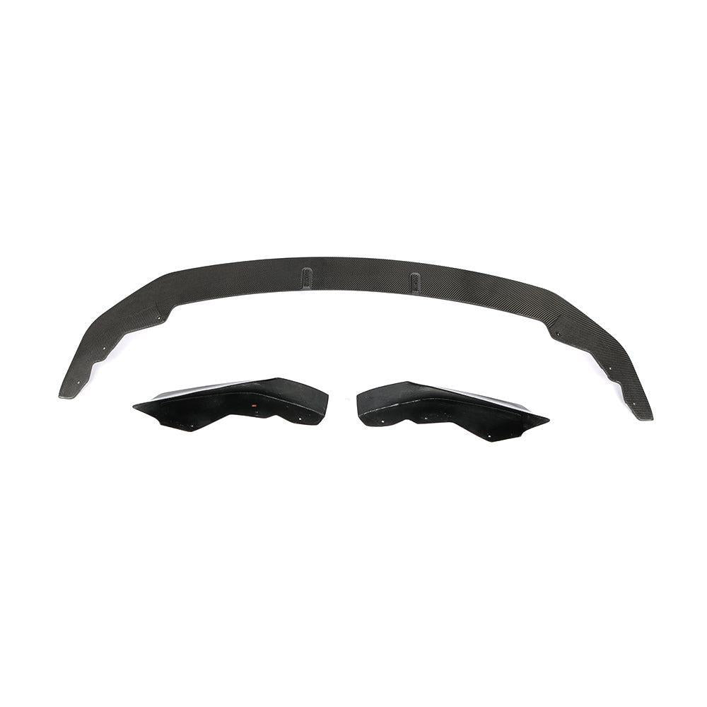 MP Style Carbon Fibre Front Splitter for BMW F20 1 Series M Sport Saloon model 19-20-Carbon Factory