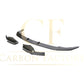 MP Style Carbon Fibre Front Splitter for BMW F20 1 Series Saloon Sport 19-20-Carbon Factory