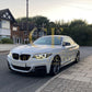 MP Style Carbon Fibre Front Splitter for BMW F22 2 Series M Sport 14-21-Carbon Factory