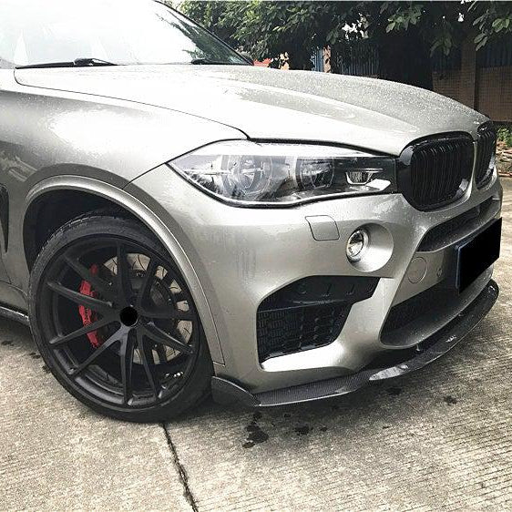 MP Style Carbon Fibre Front Splitter for BMW F85 X5M F86 X6M 16-Present - Carbon Factory