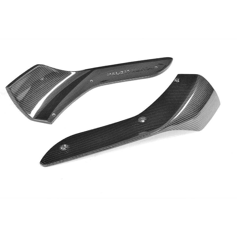 MP Style Carbon Fibre Front Splitter for BMW F87 M2 16-21-Carbon Factory