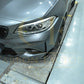 MP Style Carbon Fibre Front Splitter for BMW F87 M2 16-21-Carbon Factory