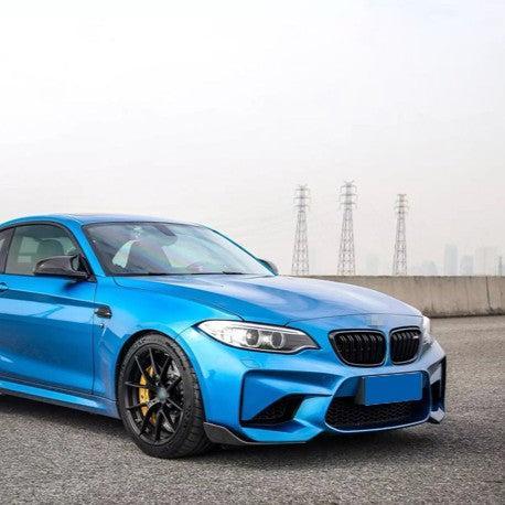 MP Style Carbon Fibre Front Splitter for BMW F87 M2 16-21-Carbon Factory