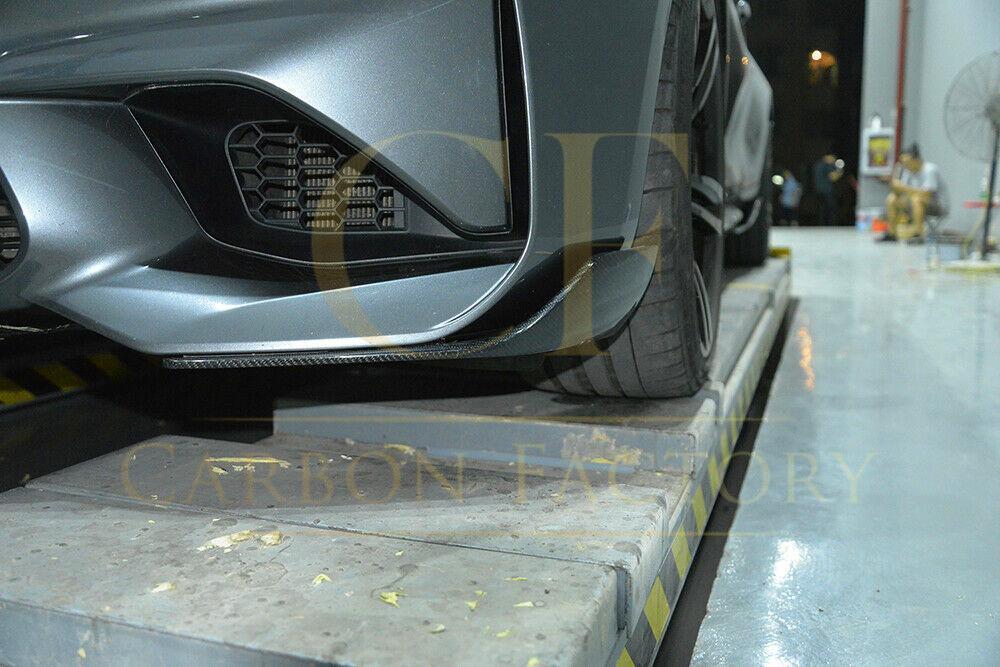 MP Style Carbon Fibre Front Splitter for BMW F87 M2 16-21-Carbon Factory
