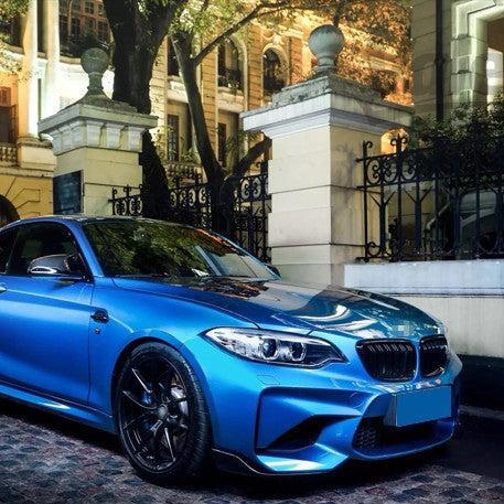 MP Style Carbon Fibre Front Splitter for BMW F87 M2 16-21-Carbon Factory