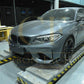 MP Style Carbon Fibre Front Splitter for BMW F87 M2 16-21-Carbon Factory