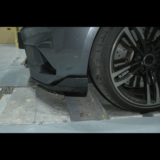 MP Style Carbon Fibre Front Splitter for BMW F87 M2 16-21-Carbon Factory
