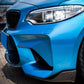 MP Style Carbon Fibre Front Splitter for BMW F87 M2 16-21-Carbon Factory