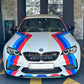 MP Style Carbon Fibre Front Splitter for BMW F87 M2C Competition 16-21-Carbon Factory