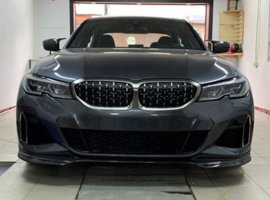 MP Style Carbon Fibre Front Splitter for BMW G20 G21 3 Series Pre-LCI M Sport 19-22 - Carbon Factory