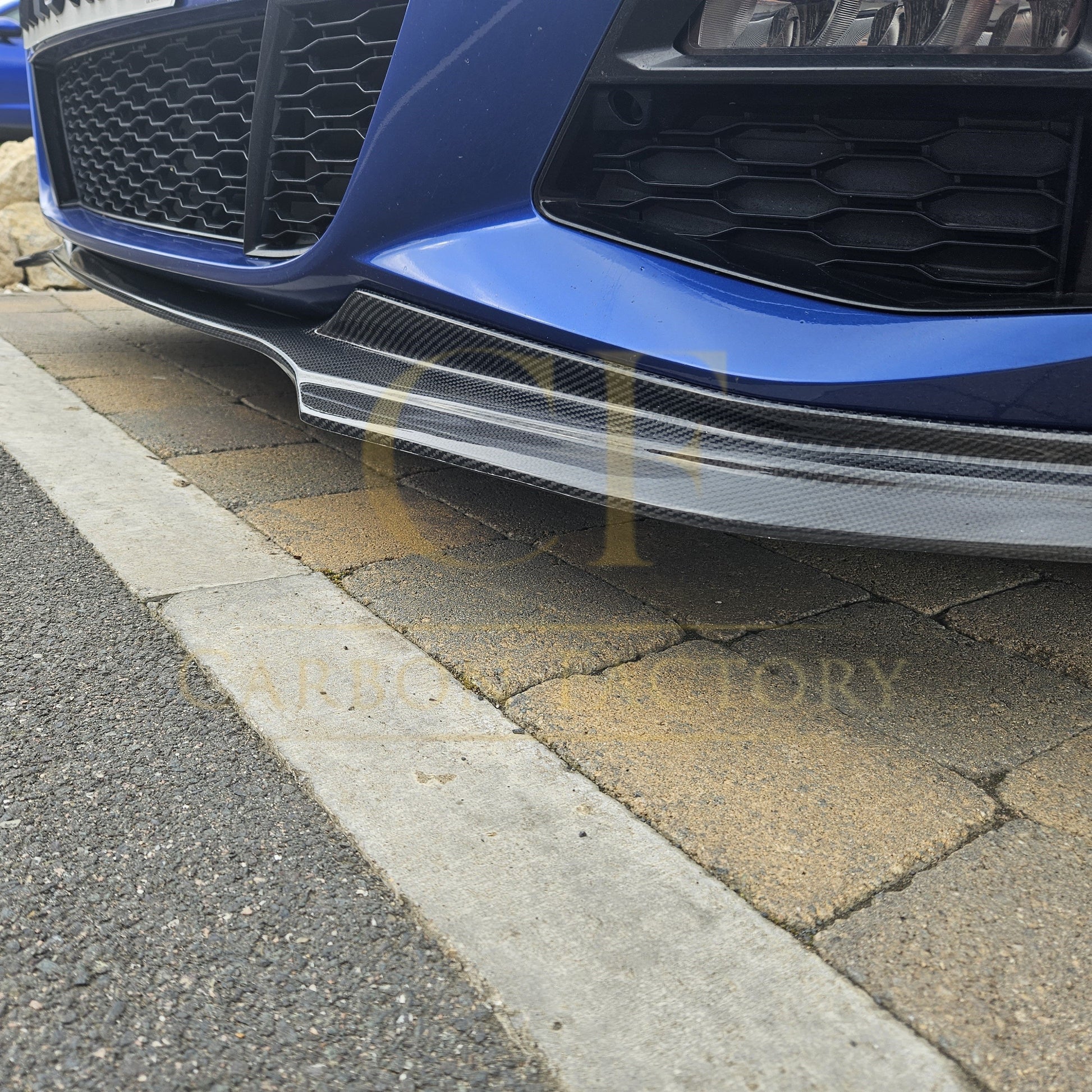 MP Style Carbon Fibre Front Splitter for BMW G20 G21 3 Series Pre-LCI M Sport 19-22-Carbon Factory