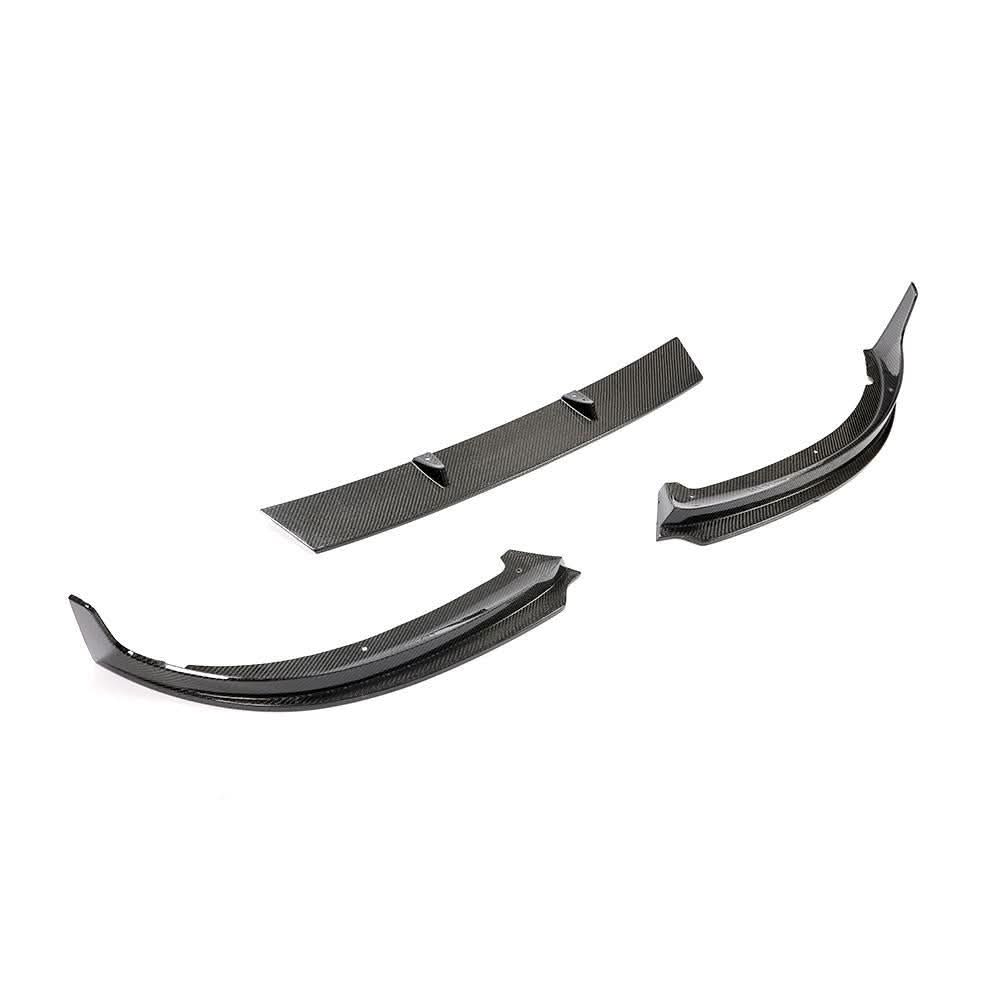 MP Style Carbon Fibre Front Splitter for BMW G20 G21 3 Series Pre-LCI Non M Sport 19-22 - Carbon Factory