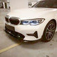 MP Style Carbon Fibre Front Splitter for BMW G20 G21 3 Series Pre-LCI Non M Sport 19-22-Carbon Factory