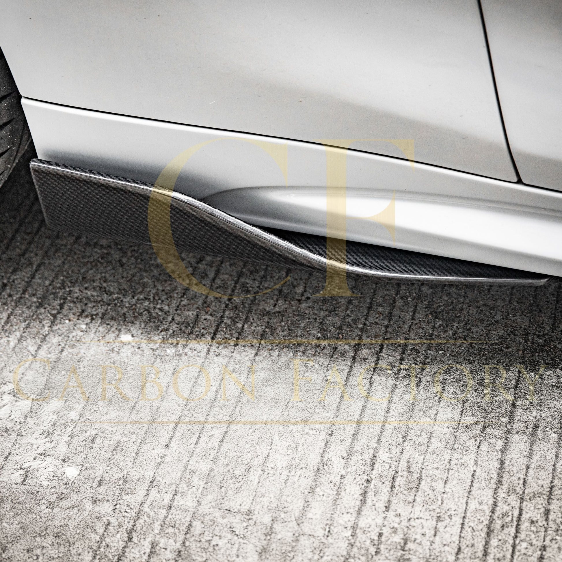 MP Style Carbon Fibre Front Splitter for BMW G20 G28 3 Series LCI M Sport 22-25-Carbon Factory