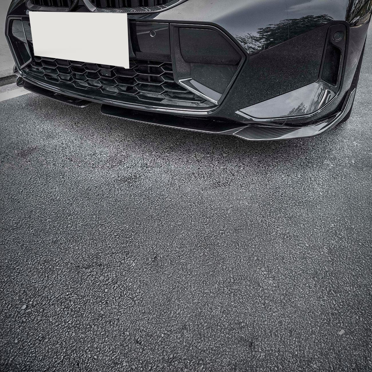 MP Style Carbon Fibre Front Splitter for BMW G20 G28 3 Series LCI M Sport 22-25-Carbon Factory