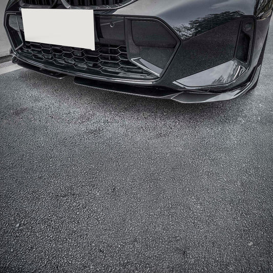MP Style Carbon Fibre Front Splitter for BMW G20 G28 3 Series LCI M Sport 22-25-Carbon Factory