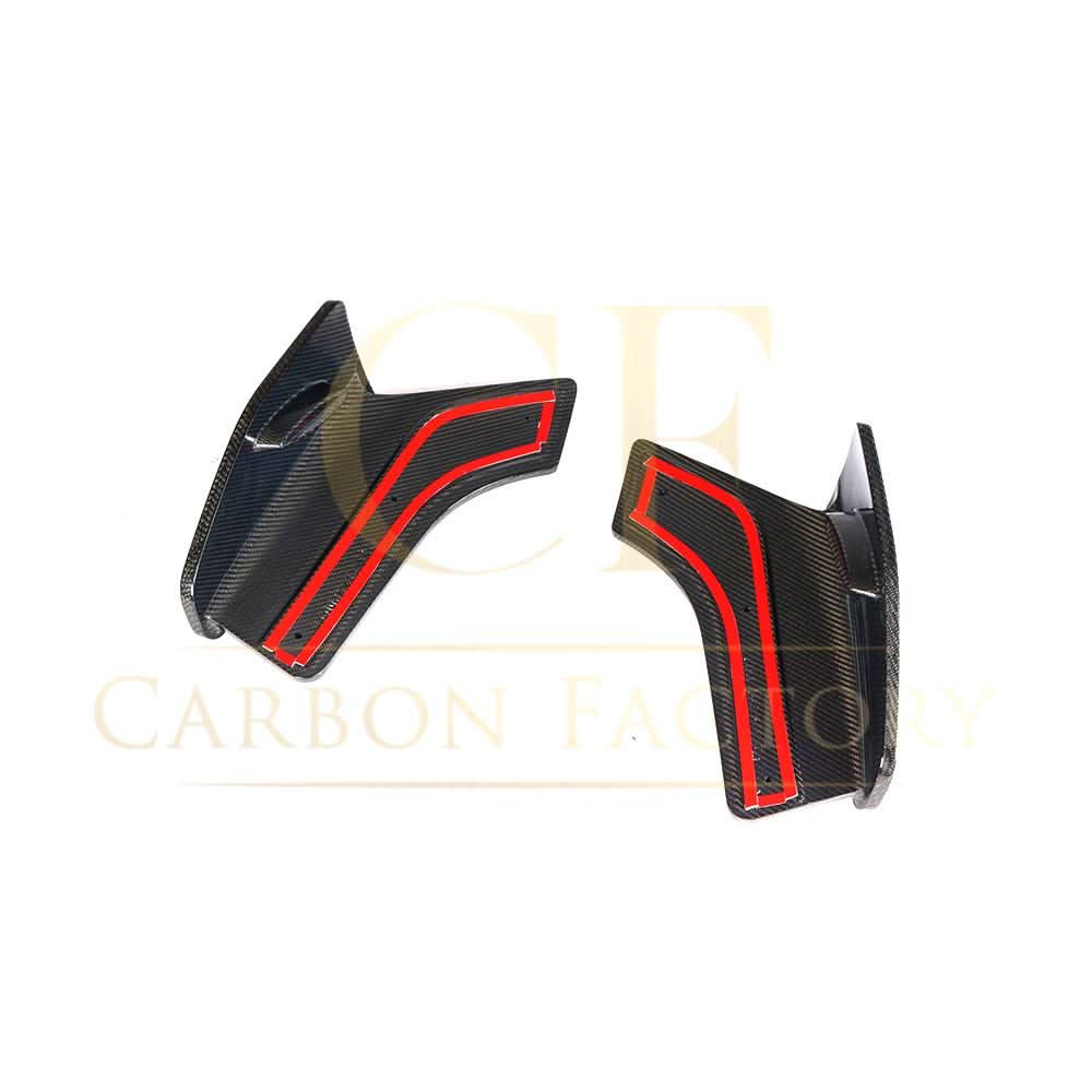MP Style Carbon Fibre Rear Canards for BMW F15 X5 M Sport 13-18 - Carbon Factory