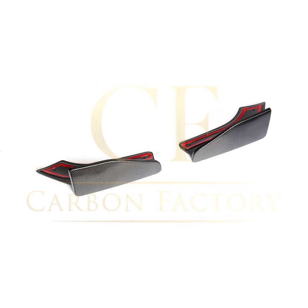 MP Style Carbon Fibre Rear Canards for BMW F15 X5 M Sport 13-18 - Carbon Factory