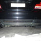 MP Style Carbon Fibre Rear Diffuser Twin Exhaust for BMW E82 E88 1 Series 04-13-Carbon Factory