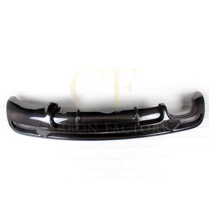 MP Style Carbon Fibre Rear Diffuser Twin Exhaust for BMW E82 E88 1 Series 04-13 - Carbon Factory