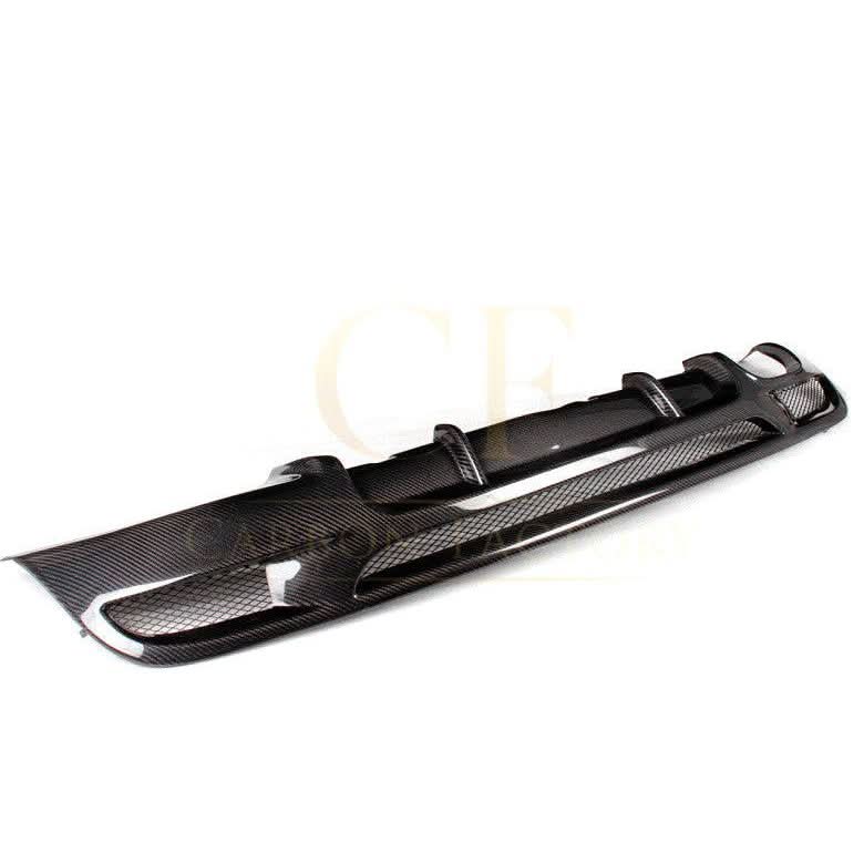 MP Style Carbon Fibre Rear Diffuser Twin Exhaust for BMW E82 E88 1 Series 04-13 - Carbon Factory
